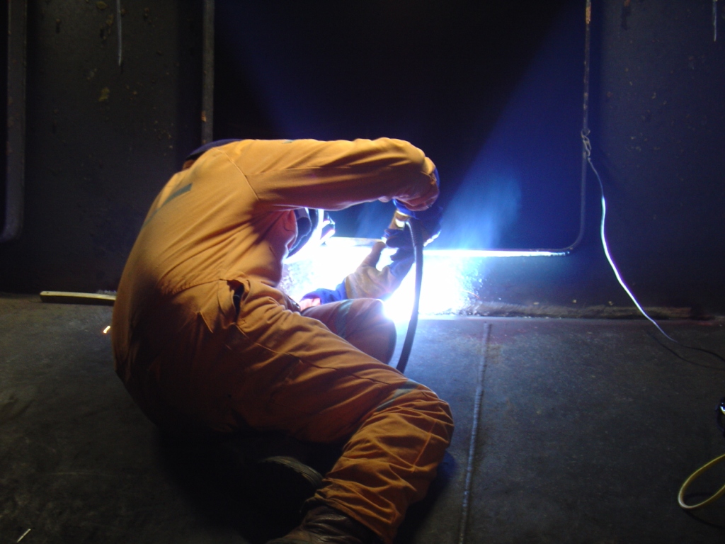 On-Site Welding prior to NDT